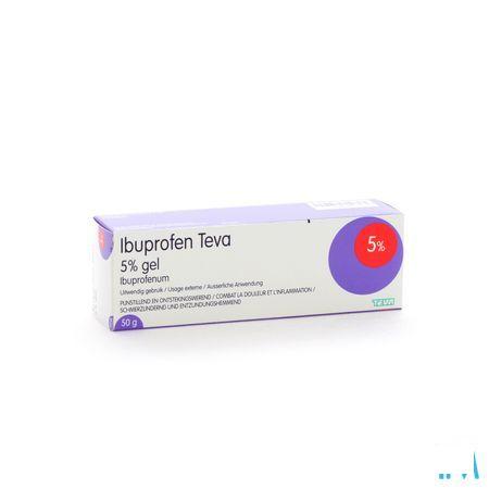 Ibuprofen Teva Gel Tube 50 gr 