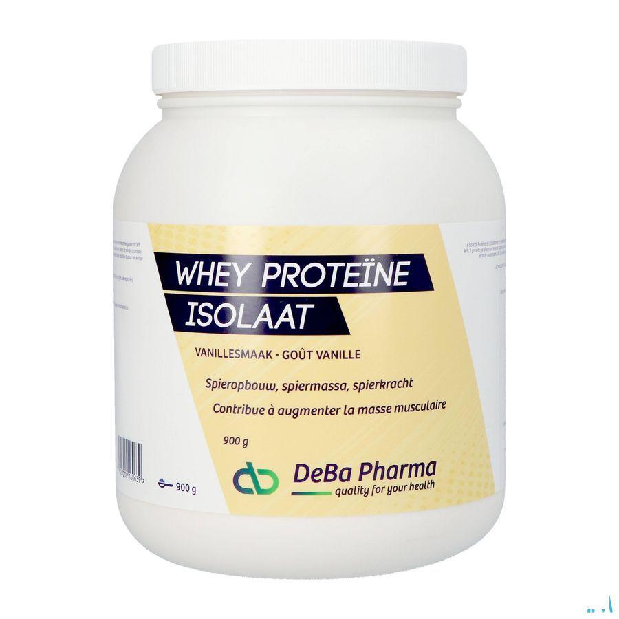 Whey Proteine Isolaat Vanille Capsule 900 gr  -  Deba Pharma