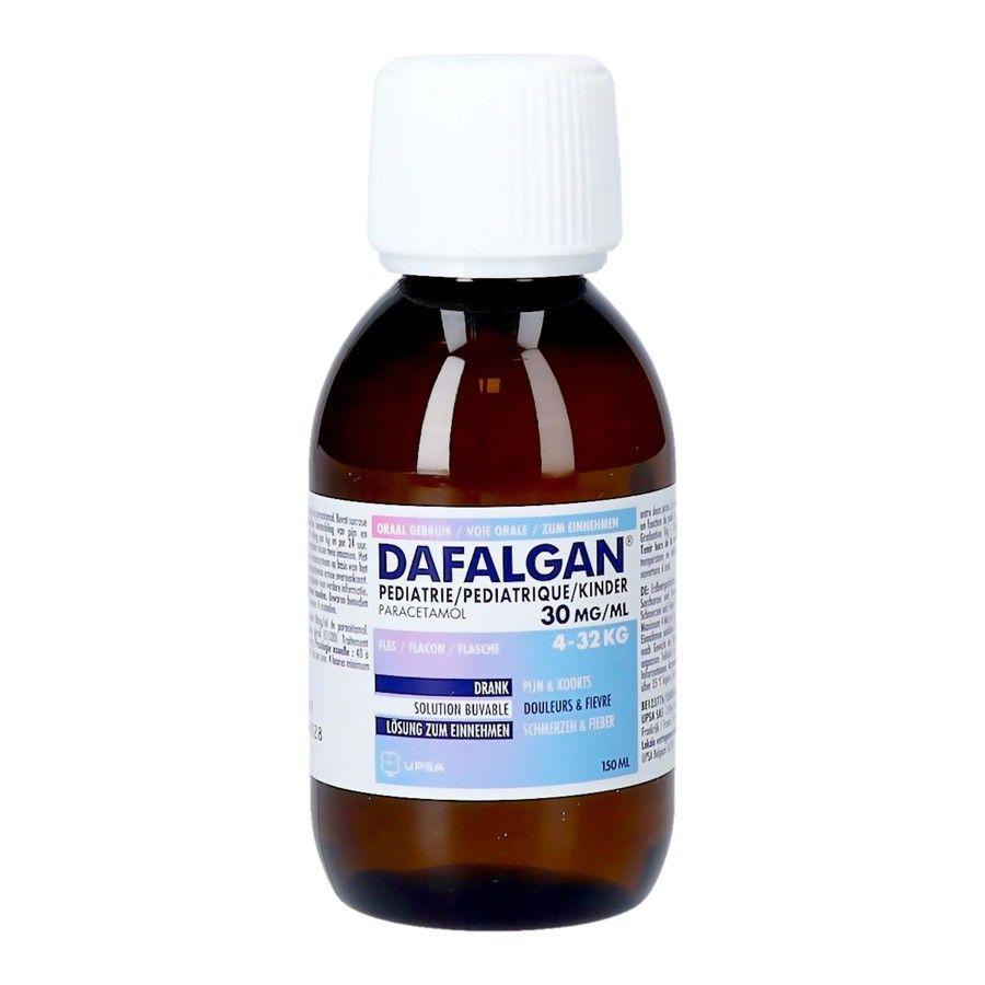 Dafalgan Pediatrie 30 mg/ml Solution Buv. 150 ml