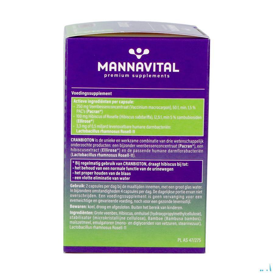 Mannavital Cranbioton V-Capsule 60