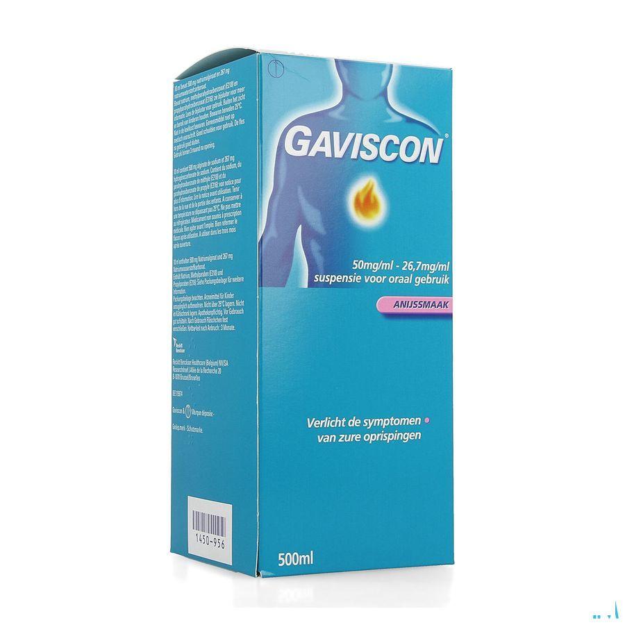 Gaviscon Anijs - Anis Suspensie Drink 500 ml