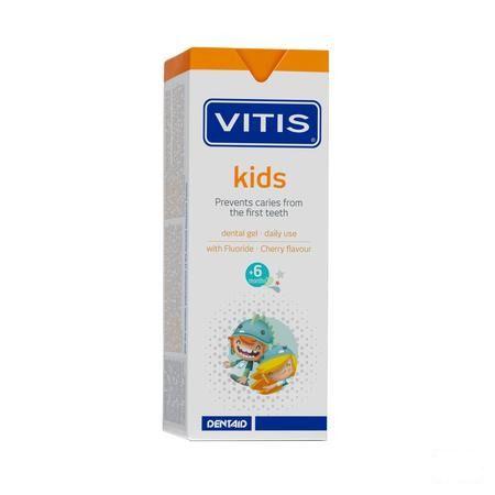 Vitis Kids Gel Tandpasta 50 ml  -  Dentaid