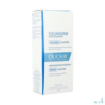Ducray Squanorm Shampoo Droge Schilfers 200  ml Nf