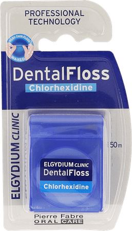 Elgydium Clinic Dentalfloss Chlorhexidine 50m