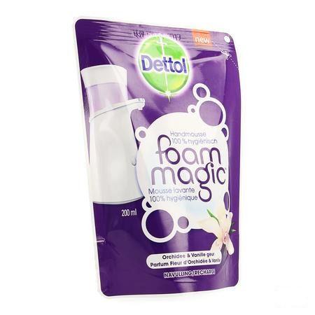 Dettol Foam Magic Orchidee/vanille Navulling 200 ml