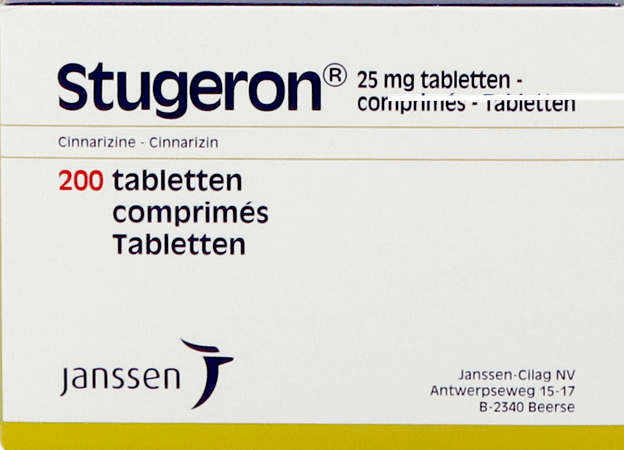 Stugeron Tabletten 200 X 25 mg