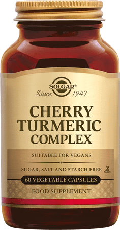 Solgar Cherry Turmeric Complex V-Caps 60  -  Solgar Vitamins