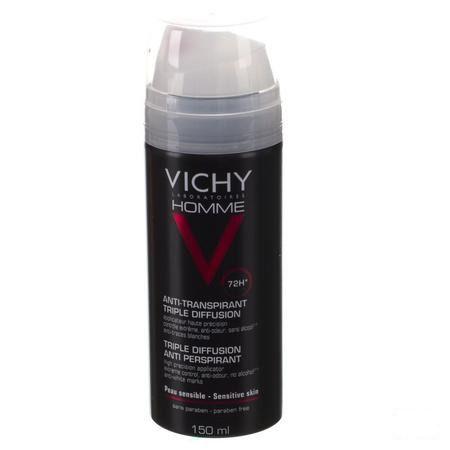 Vichy Homme Deo Tri-spray 72h 150 ml  -  Vichy