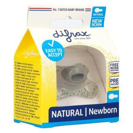 Difrax Fopspeen Natural Newborn  -  Difrax