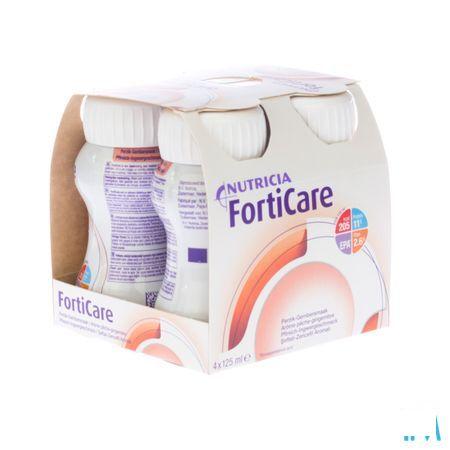 Forticare Drink Perzik-gember Fles 4x125 ml 570808  -  Nutricia