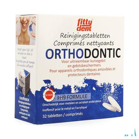Fittydent Orthodontic Nettoyage Comprimes Effervescents 32  -  I.D. Phar