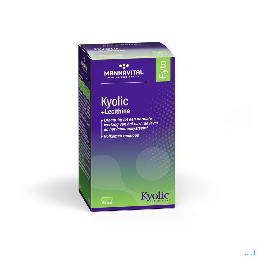 Mannavital Kyolic + Lecithine Capsule 200 Mannavital Kyolic + Lecithine Capsule 200