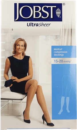 Jobst Ultrasheer Comf.15-20 Ad Natural Petite M