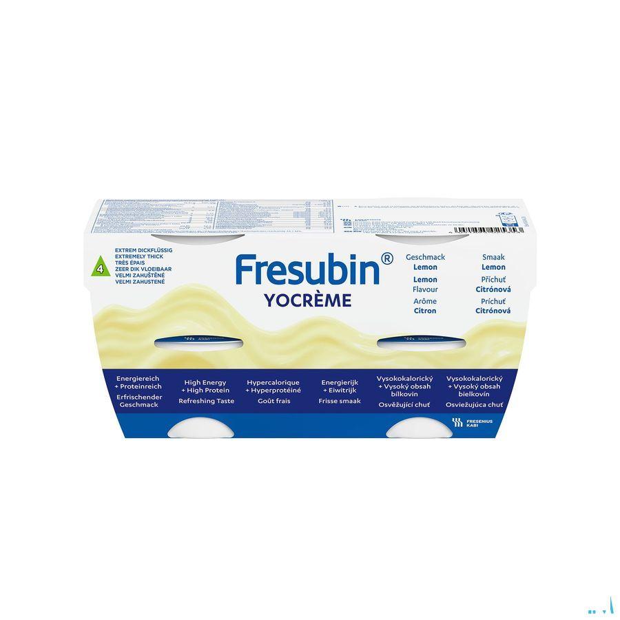 Fresubin Yocreme Citron 4x125 gr 7118701  -  Fresenius