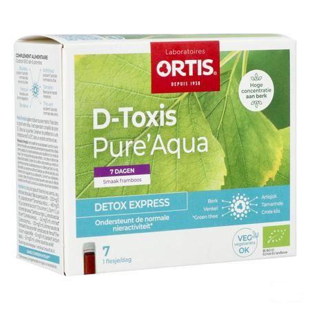 D Toxis Pure Aqua Framboise 7X15ml
