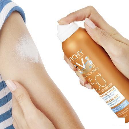 Vichy Ideal Soleil Anti sable Enf. Ip50 + Brume 200 ml  -  Vichy