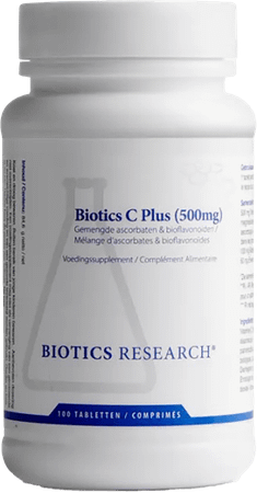 Biotics C Plus (500mg) 100 tabletten  -  Energetica Natura