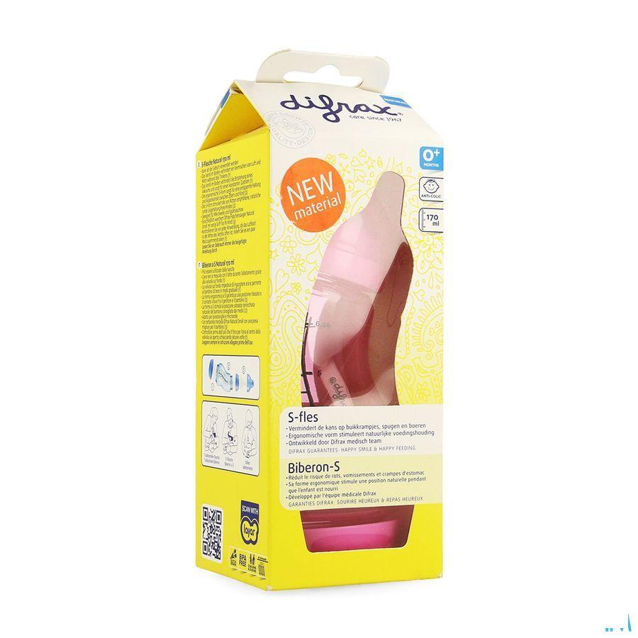 Difrax S-fles Natural 170 ml  -  Difrax