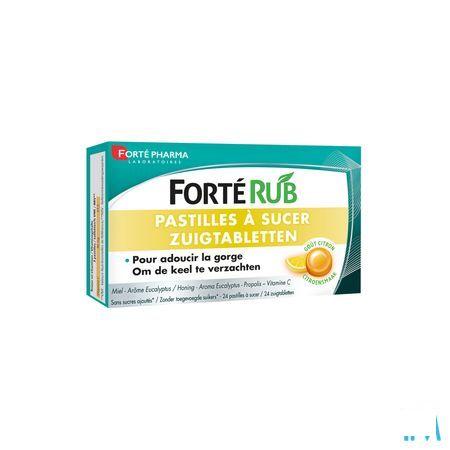 Forte Rub Keeltabletten Citroen 24  -  Forte Pharma