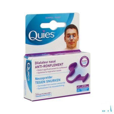 Quies Anti ronflement Dilateur Nasal Grande 1  -  Quies