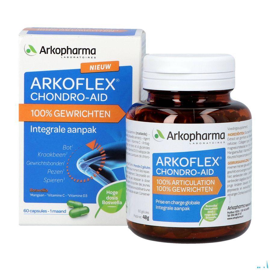 Arkoflex Chondro-Aid 100% Articulations Caps 60  -  Arkopharma