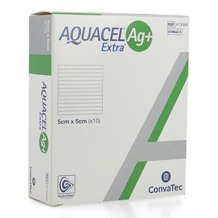 Aquacel Ag+ Extra 5 X 5Cm 10 413566