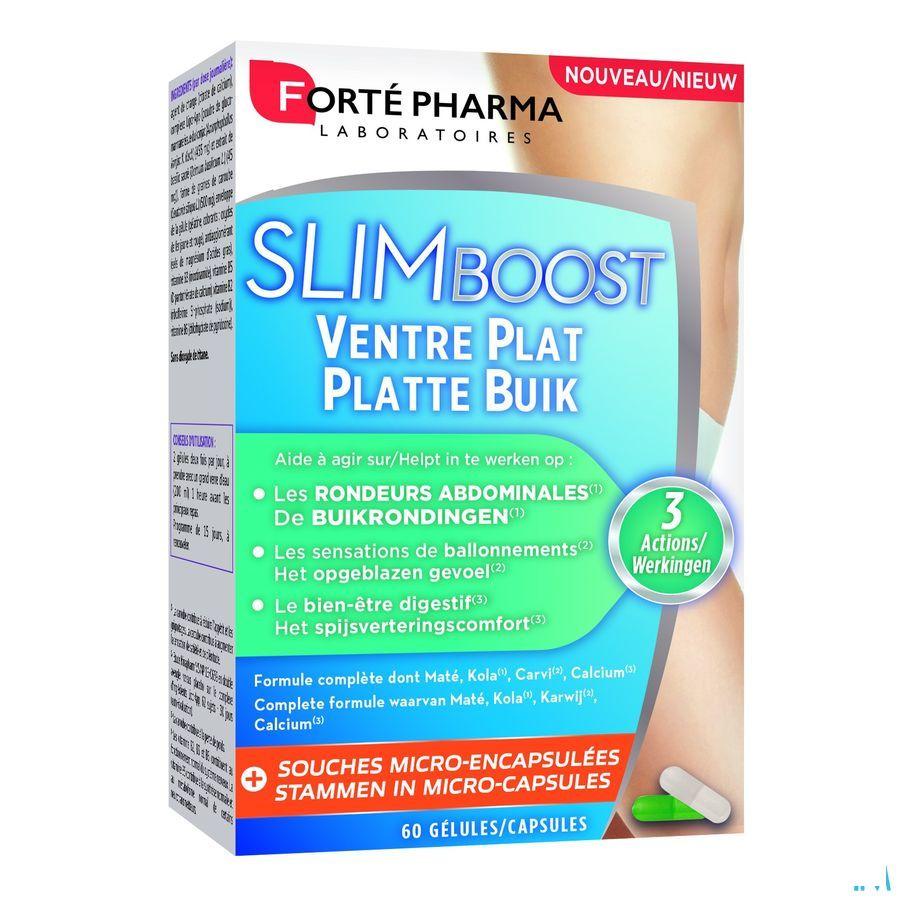Slimboost Platte Buik Caps 60  -  Forte Pharma