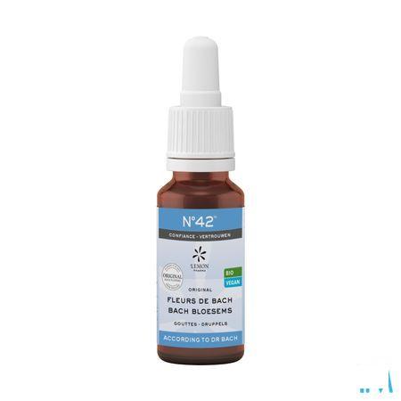 Bachbloesem Bio Nr 42 Druppels Zelfvertrouwen 20 ml  -  Eureka Pharma