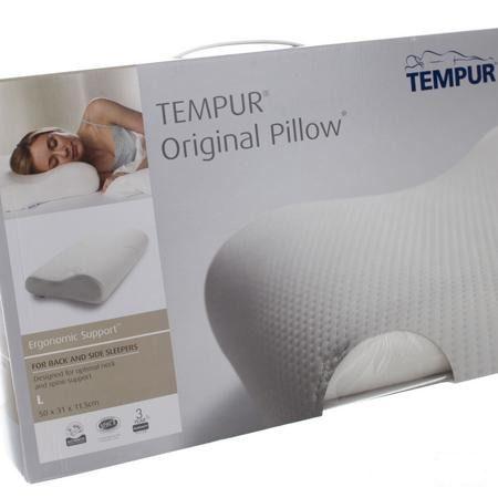 Tempur Kussen + Hoes Velours L  -  Distrac