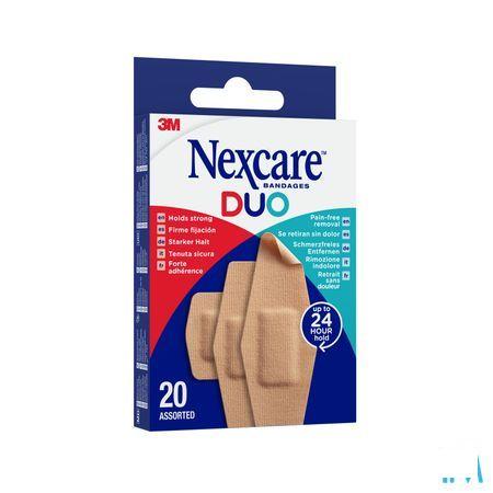 Nexcare 3M Duo Pansement Assortiment 20  -  3M