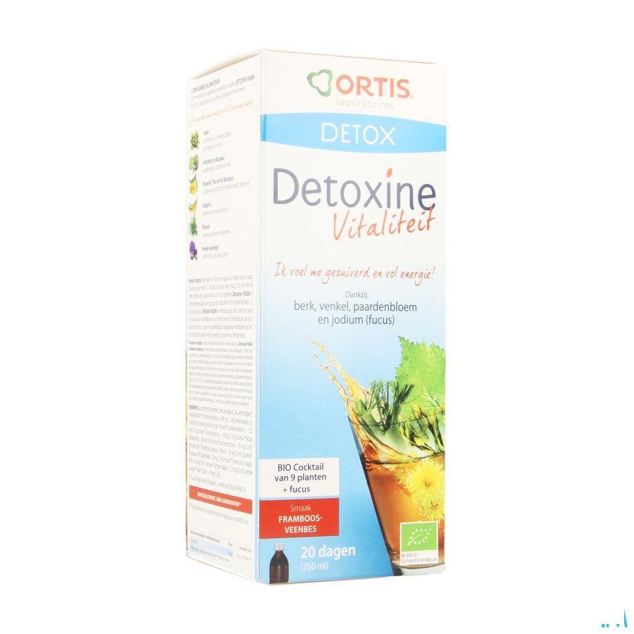 Ortis Detoxine Vitalite Framb.veenbes Fuc.bio250 ml  -  Ortis