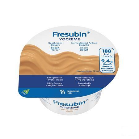 Fresubin Yocreme Biscuite 4x125 gr 7121701  -  Fresenius