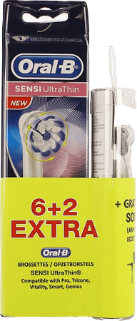 Oral-B Refill Eb60 Sensi 6+2 + Earph. Sony Grat.