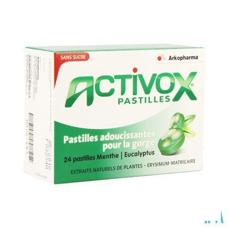 Activox Menthe-eucalyptus Ss Pastille 24 3567567  -  Arkopharma