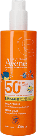 Avene Sol Spf50+ Spray Famille 400 ml