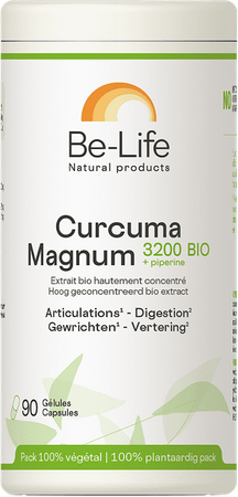 Curcuma Magnum 3200 Be Life Bio Pot Capsule 90  -  Bio Life