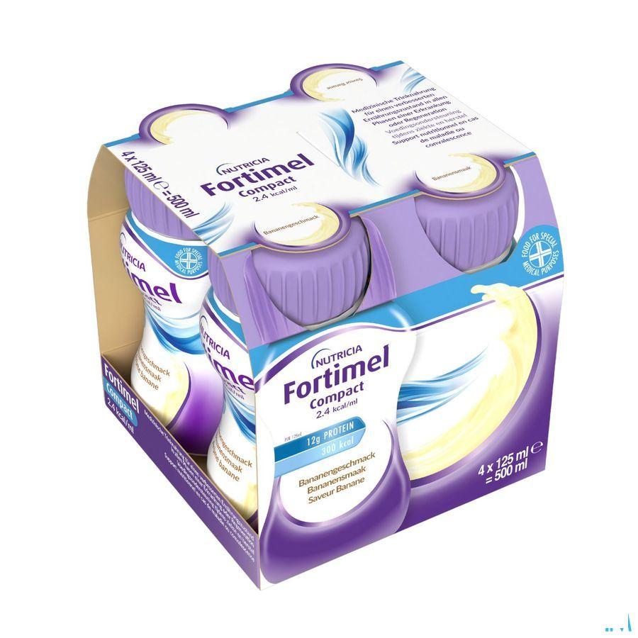 Fortimel Compact 2.4Kcal Banaan 4X125ml