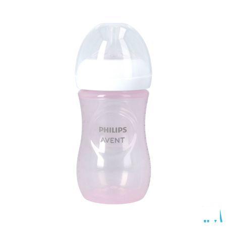 Philips Avent Natural 3.0 Zuigfles Roze 260 ml