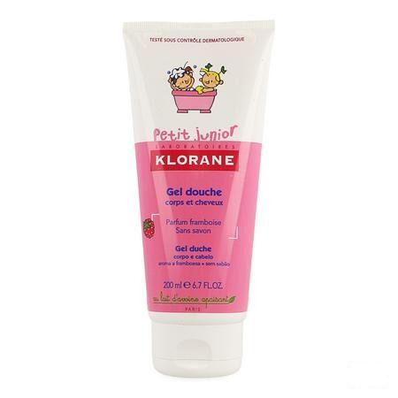 Klorane Petit Junior Gel Douche Framboise 200 ml