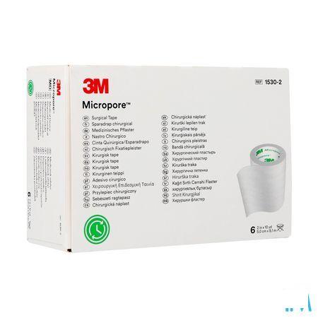 Micropore 3m Hechtpleister 50mmx9,14m Rol 6 1530  -  3M