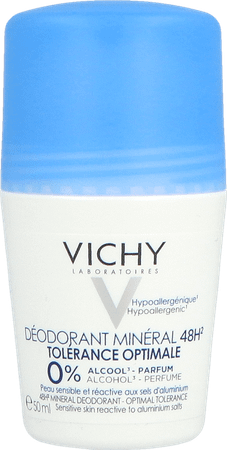 Vichy Deo Roll Optimale Tolerantie 48H 50 ml  -  Vichy