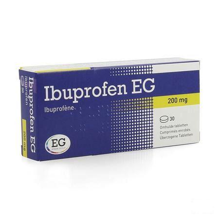 Ibuprofen EG 200 mg Comprimes Enrobes 30 X 200 mg  -  EG