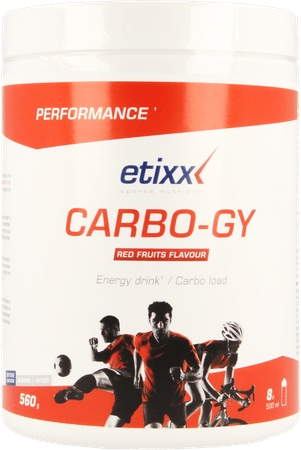 Etixx Carbo Gy Red Fruits Pdr 560 g  -  Ceres Pharma