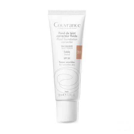 Avene Couvrance Fdt Correct. Fluide 3 Sable 30 ml  -  Avene