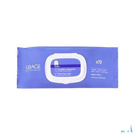 Uriage Bebe 1ere Lingettes Nettoyantes 2x70