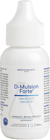 Biotics D-Mulsion Forte (Vitamine D) 29.6 ml  -  Energetica Natura
