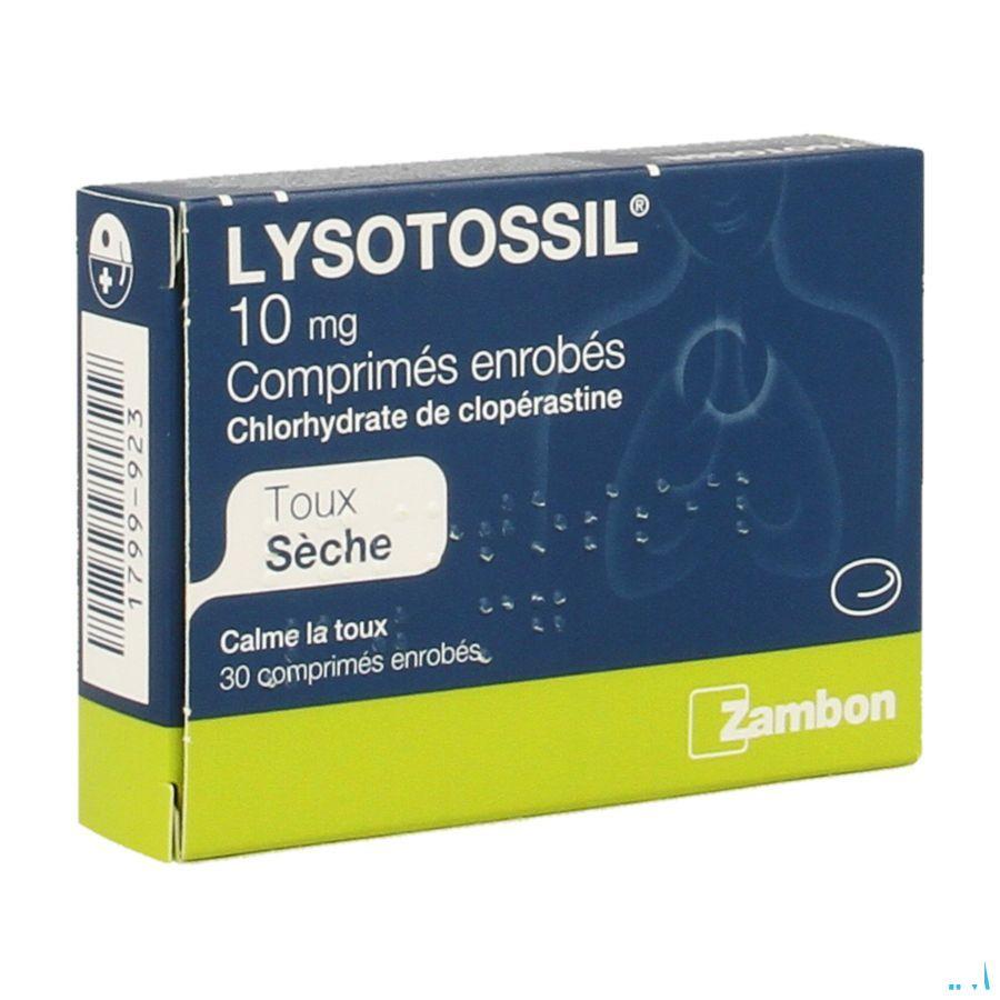 Lysotossil Dragee. 30 X 10 mg