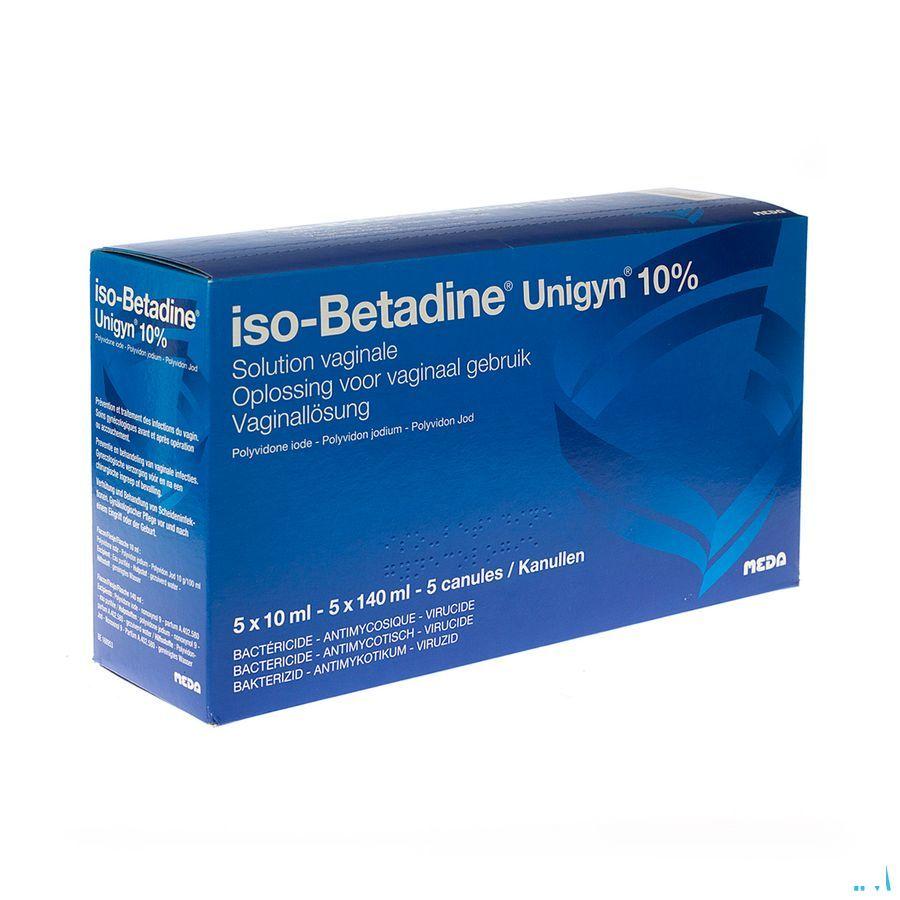 Iso Betadine Unigyn 5monodos + 5canul
