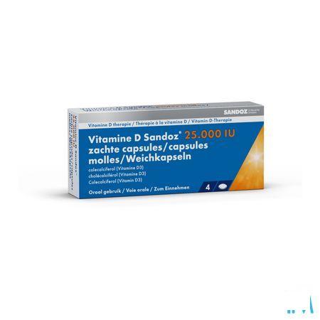 Vitamine D Sandoz 25000Iu Caps Molle 4