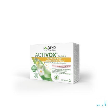 Activox Verzachtend Keel Munt-eucalyptus Past 24  -  Arkopharma